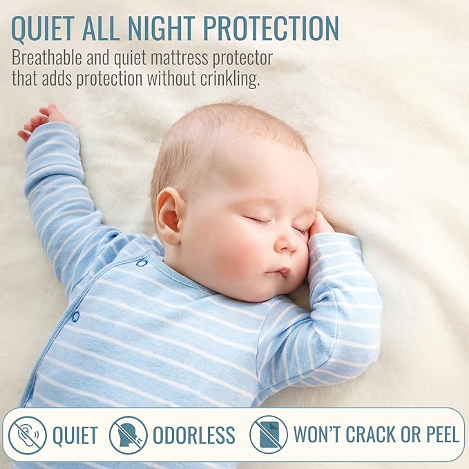 DMI Waterproof Mattress Protector and Mattress Cover, Encased Zippered Fit, Full, Packaging may vary
