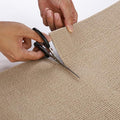 157.5"x15.8" Trimmable Self-Adhesive Carpet Mat Pad Replacement for Cat Tree Shelf Shelves, Cat Wall Furniture Steps, Carpet Scratching Post Scratcher Couch Protector (Beige)