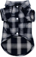 Koneseve Dog Shirt, Pet Plaid Clothes Shirt T-Shirt, Sweater Bottoming Shirt for Small Dog Cat Puppy Grid Adorable Wearing Stylish Cozy Halloween,Christmas Costumes (Blue;XL/Extra Large)
