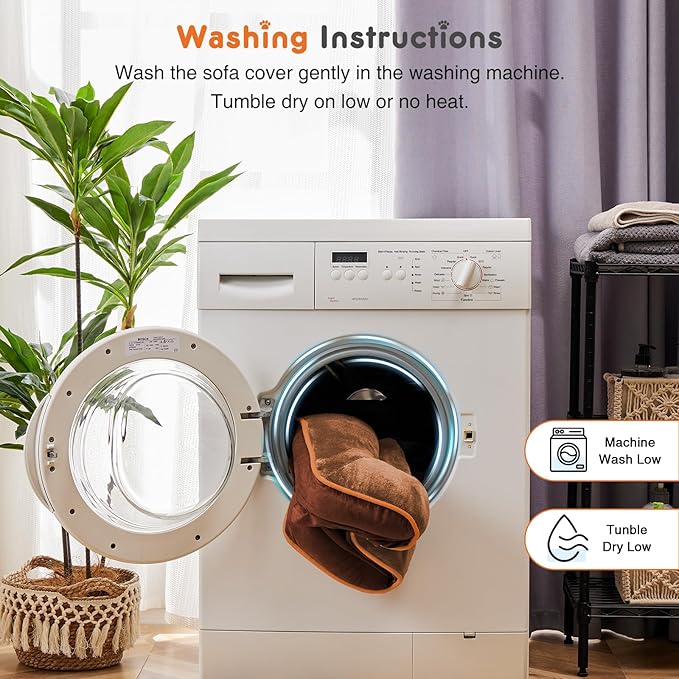 Sweetcrispy Orthopedic Dog Bed, XL Large Memory Foam Puppy Cat Bed with Washable Waterproof Removable Cover & Non-Slip Bottom for Pet Calming Sleeping (42"x32", Brown)