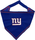 NFL New York Giants TIE Bandana, Small/Medium. Dog Bandana Scarf Bib for Pet Cat Dog. The Ultimate Game-Day, Party Bandana