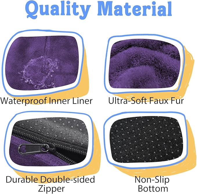 Washable Orthopedic Dog Bed for Medium Large Size Dogs with Removable Orthopedic Foam- Memory Foam Pet Couch Sofa Cover Waterproof Bolsters