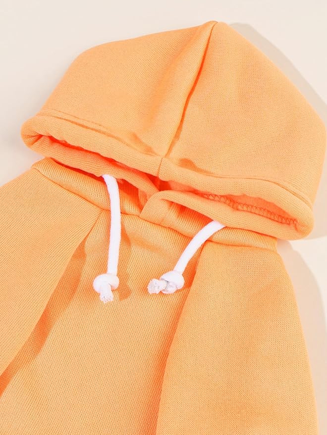 QWINEE Basic Dog Hoodie Sweatshirt Puppy Sweater Warm Cat Costumes Pet Clothes for Chihuahua Puppy Kitten Small Medium Dogs Orange Small