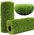 Artificial Grass Rug Outdoor Indoor 4FTX58FT Fake Grass Carpet Green Synthetic Grass Pet Turf Realistic Faux Grass Rug with Drain Holes for Garden Lawn Landscape Balcony Home Decor Patio