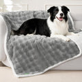 Soft Cozy Waterproof Dog Blanket for Couch - Room Decor Medium Pet Blanket for Furniture Protector, Washable Dog Crate Blankets for Indoors & Outdoors, Grey, 30"x40"